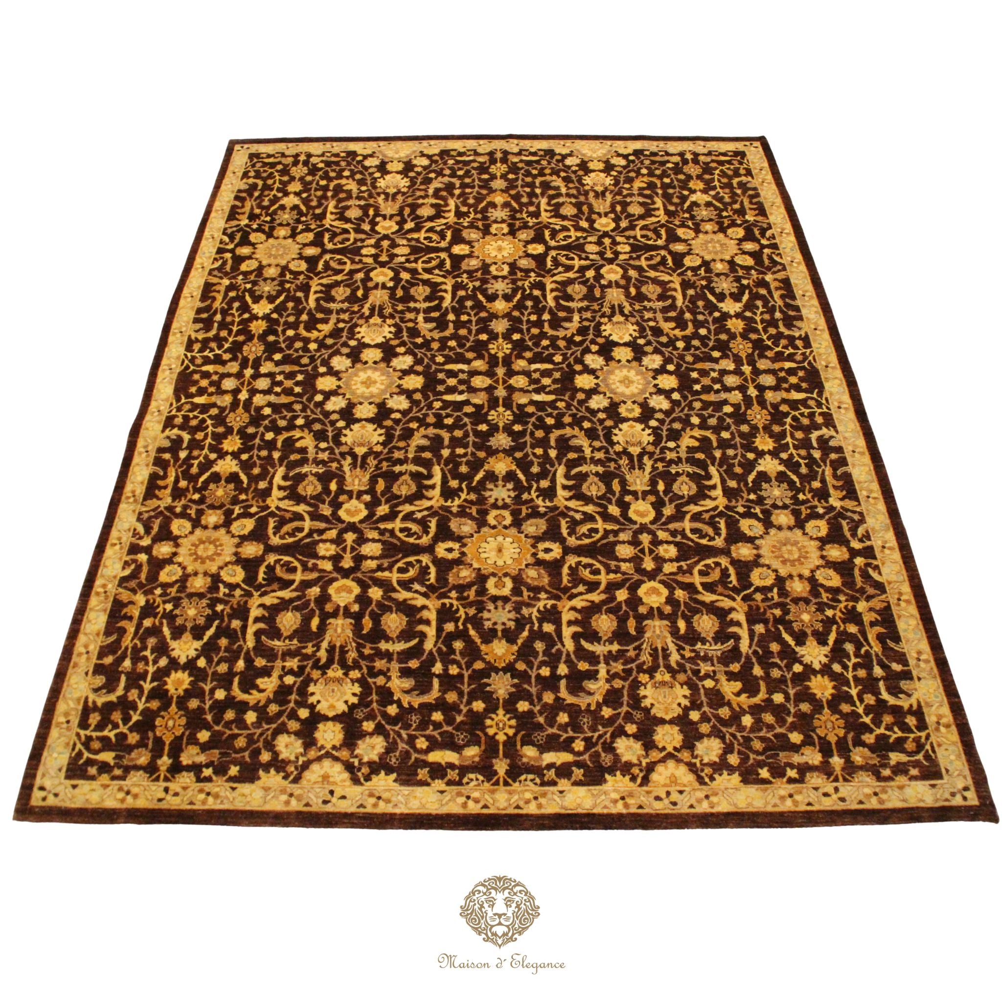 Alfombra Ziegler Lana Tinte Vegetal Tonos Tierra 280 x 236 cm